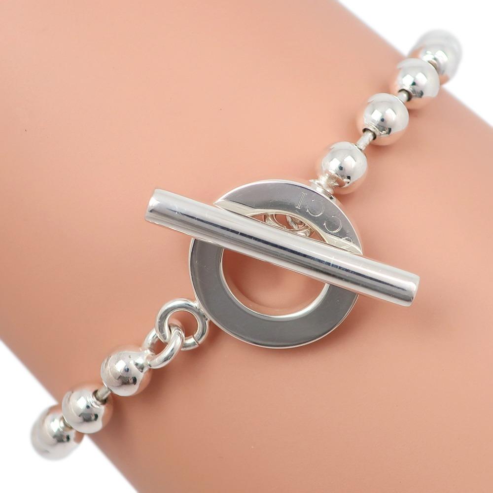 GUCCI toggle Bracelet Silver925 14.4g Women Used
