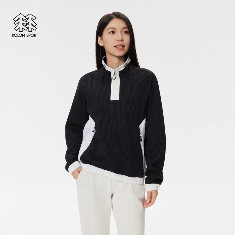 KOLON SPORT Unisex UPF50+ Waffle Knit Sweatshirt M