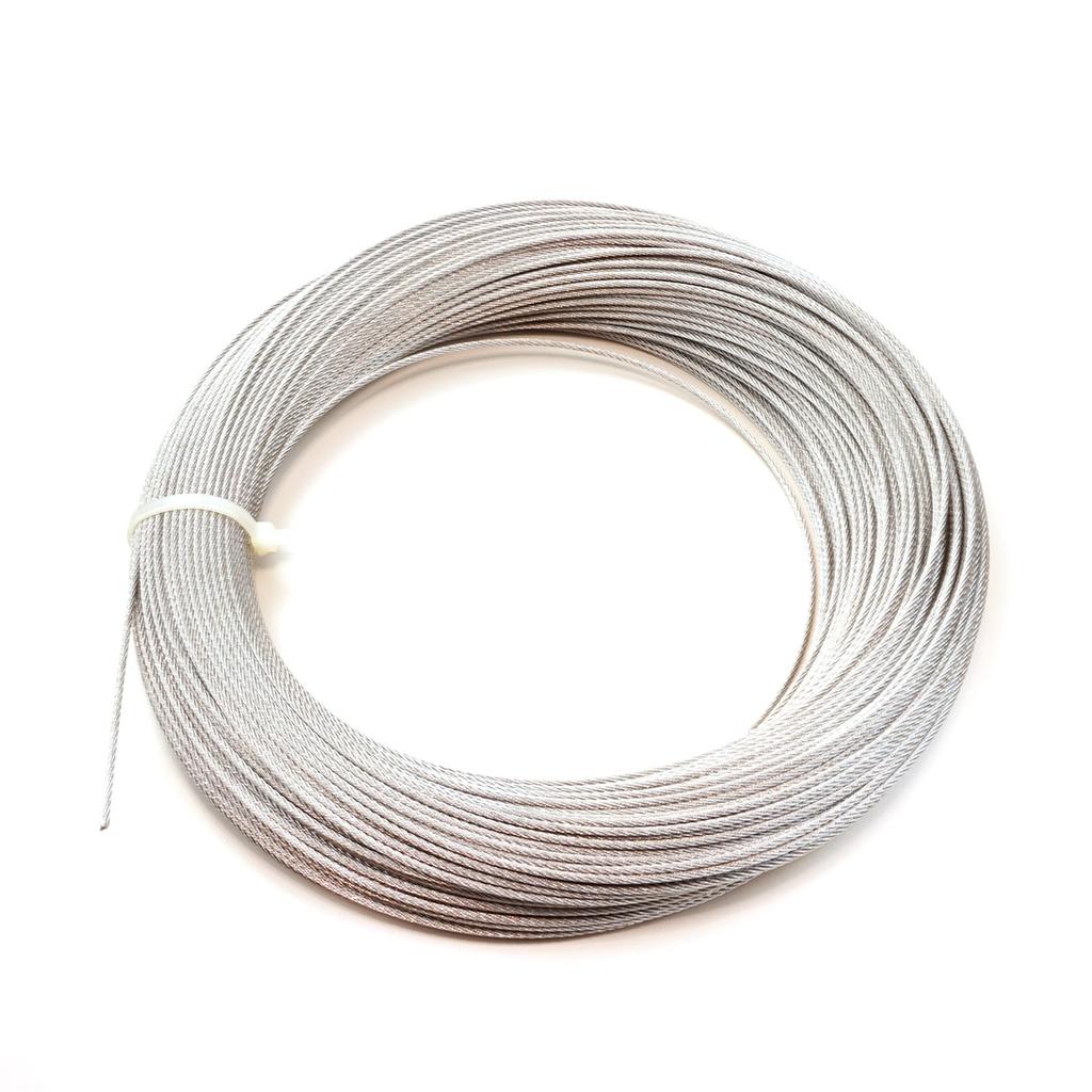 EWR5473 Window Regulator Repair Cable Steel Wire Rope 7x7 Diameter: 1.6 Mm Length: 100 Meter for Car Window Regulator 