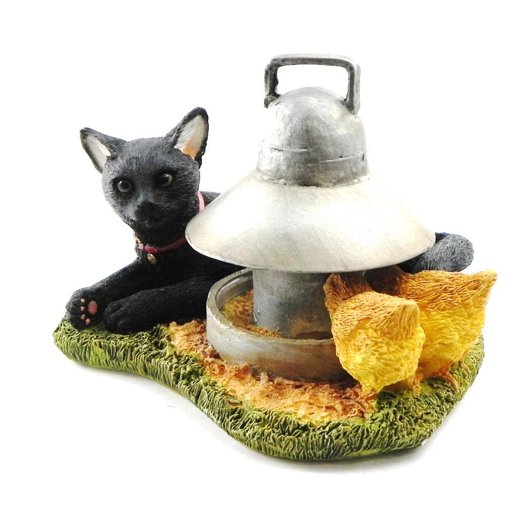 Les Trésors De Lily [I4866] - 'Cat and His Friends' Figurine