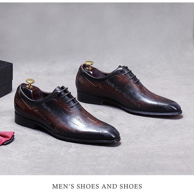 Vorverkauf: Formelle HerrenLederschuhe, Echtes Rindsleder, Britischer Stil, Kleine Größen verfügbar