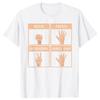 Rock Paper Scissors Table Saw Funny Missing Fingers Injury Tshirts Men Fashion Casual Tshirt Loose Oversized Streetwear T Shirt
