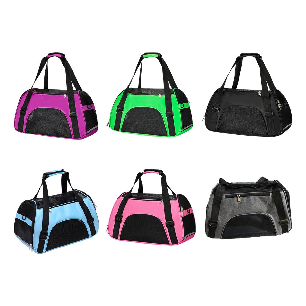 Pet Backpack - Portable And Breathable Grid For Comfortable Dog And Cat Travel Dog Cat Travel Bags