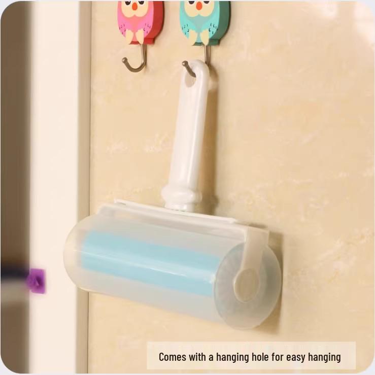 Washable Silicone Lint Roller - Strong Adhesion Hair & Dust Remover Brush