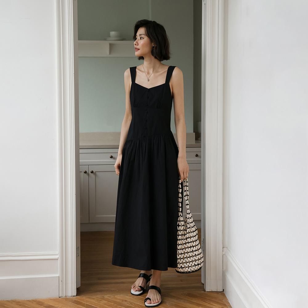 Laengsseon Ls_Slim Cotton Holiday Dress