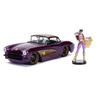 Batgirl 1957 Chevy Corvette 1:24 Hollywood Rides Diecast Veh Figurine Miniature