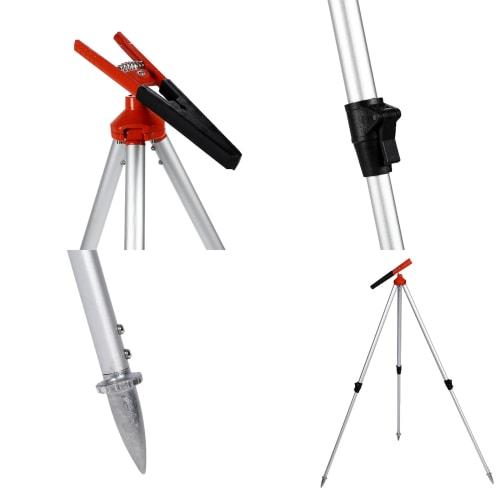 Lezalic Surveying Prism Stand, Pole Stand, Tripod, for Surveying Equipment, Architecture, Construction Sites, Prism Measurement, Civil Engineering, Pi