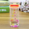 Double Color Sand Hourglasses Colorful Liquid Timer Anxiety Relief Liquid Motion Timer Bubble Timer Oil Hourglaslock Home Decor