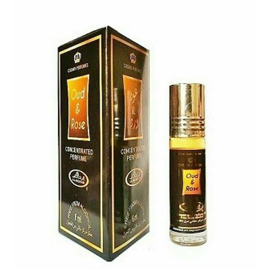 Al Reahb Oud & Rose For Unisex Each 6 ml Set Of 6 Free Ship Z058 NZ169.2%