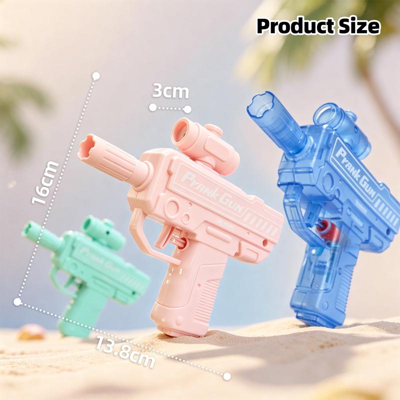 360° Rotating Prank Water Gun Dual Nozzle Double Spray Squirt Blaster Summer Pool Beach Water Fight Toy Birthday Party Favor