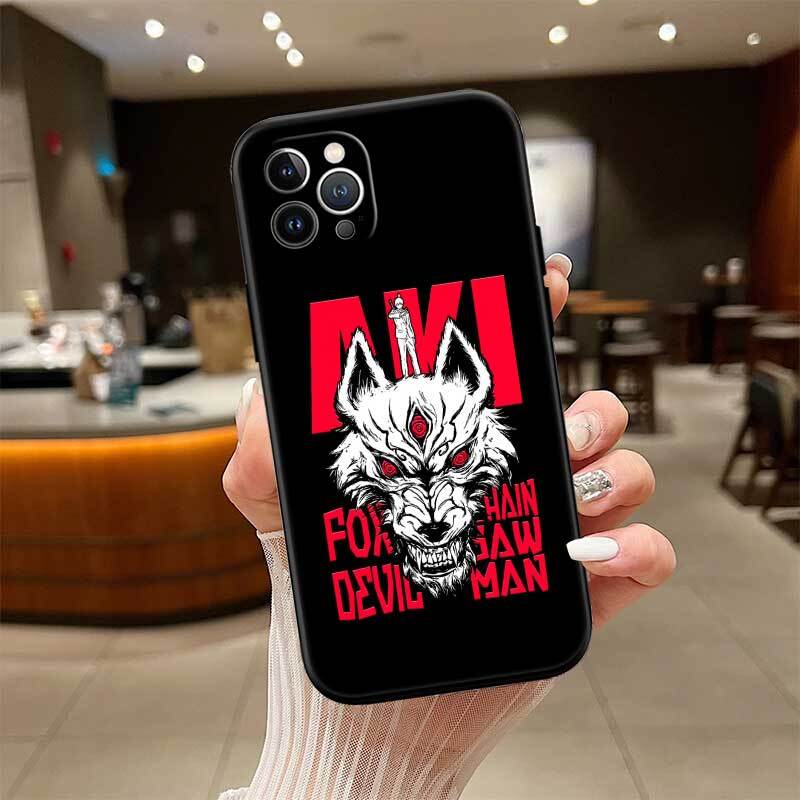 C-Chainsaws Denji Shockproof Phone Case for Redmi Note 8 8T 9 9A 9C 9T 9S 10 11 11S 10C 10X 10A 10T Pro Max Plus Prime