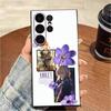 Auto Memory Doll V-Violet E-Evergarden Phone Case For Samsung S25,S24,S21,S22,S23,S20,Ultra,S26,Plus,Fe,Note,5G Black Cover
