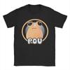 Unisex Womens POU  CHARACTER T Shirt  Pure Cotton Clothes Novelty Short Sleeve Crew Neck Tee Shirt Summer TShirts