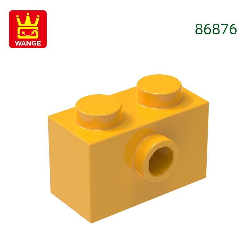 Non-Toxic 131Pcs/Lot 86876 Brick Modified 1X2 With Stud On Side Accessories Compatible With Brick Diy Children'S Toy Assembly Parts