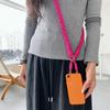 Macrame Woven Phone Lanyard Clear TPU Connector Neck Phone Strap Phone Keychain Strap  for Phones