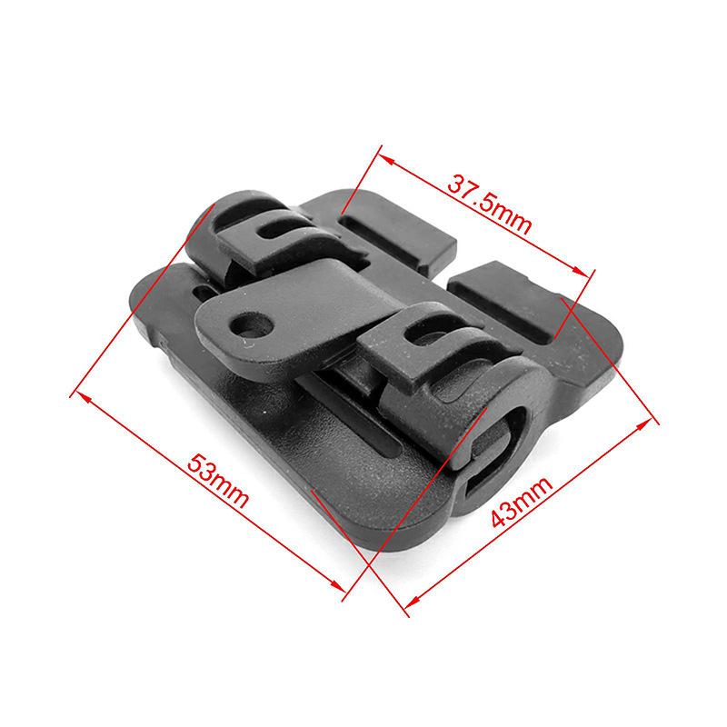 

Tactical Vest Quick Release Buckle Slider Plastic Buckle Insert Strip Modular Strip Hinge for Tactical Vest Replacement