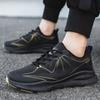 Autumn and Winter New Sports Shoes Solid Color Fashion Commuting Casual Shoes Thick Sole Comfortable Breathable Lightweight Thickened Men's Shoes