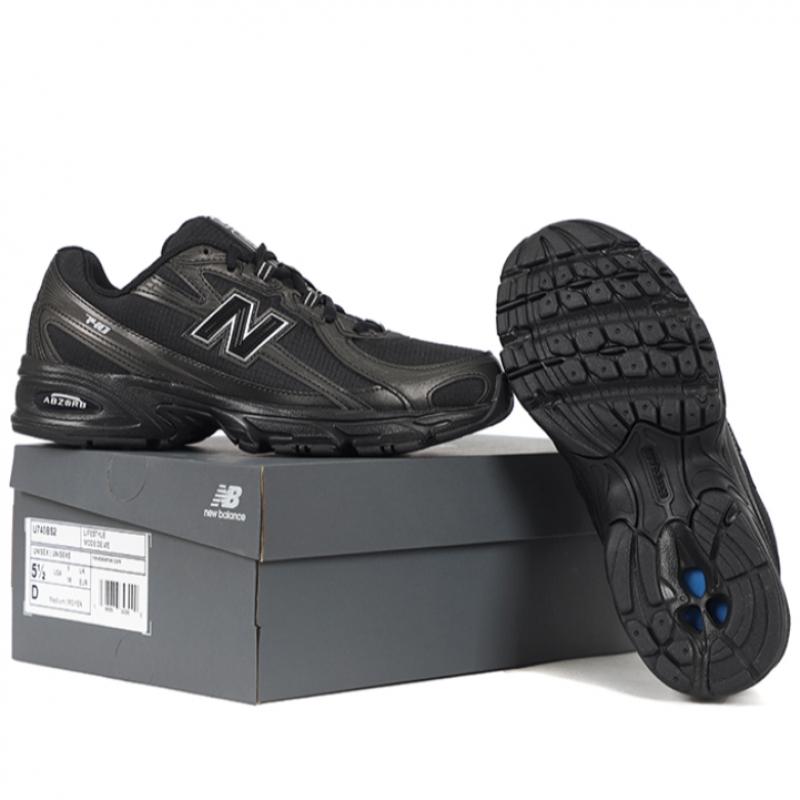 New Balance 740v2 שחור כסוף מטאלי