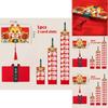Chinese New Year Red Packet Trendy 2024 Dragon Year Design Foldable And Festive