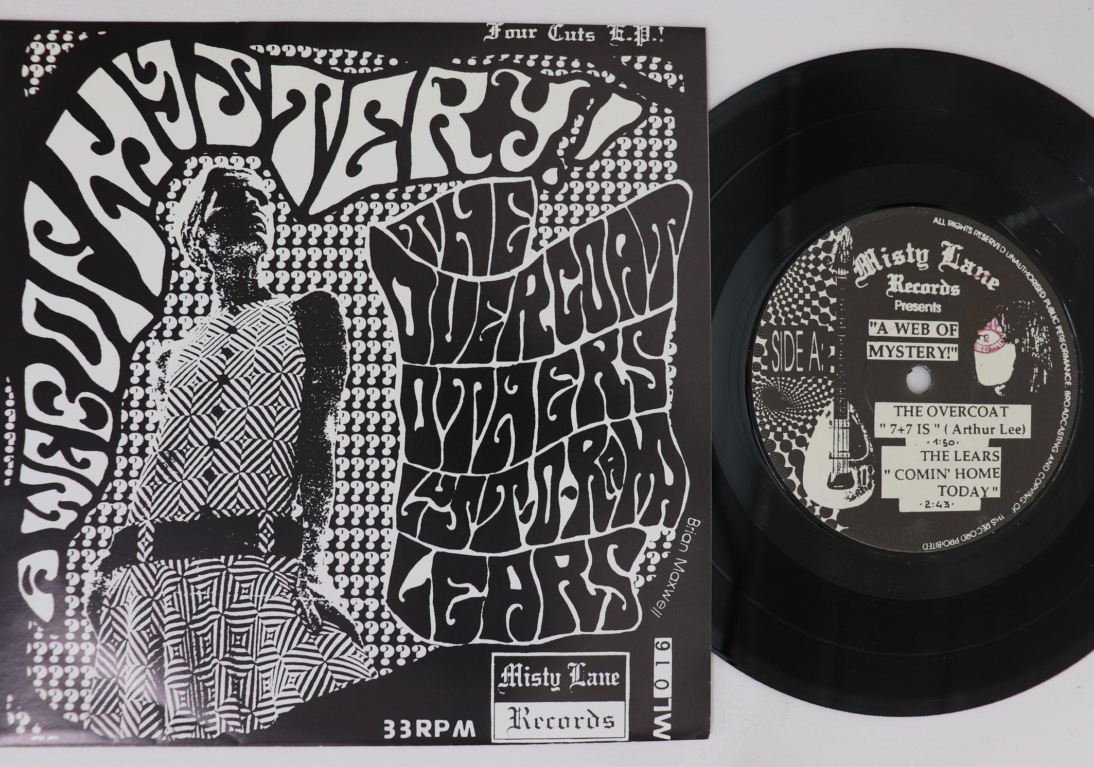 

7inch Record VARIOUS A Web Of Mystery MISTY016 MISTY LANE 1993 Italy Rock Used
