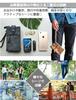 Lelotte Smartphone Belt Vertical Smartphone with Hip Bag Men's Pouch, Pouch, Pouch, Small, Carabiner, Bag/Waist (Black)