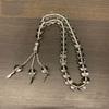 Kristall Gebetsperlen Quasten Handarmband Islamisch 33 Perlen Rosenkranz Armband Religiöser Schmuck Geschenk für Männer Frauen