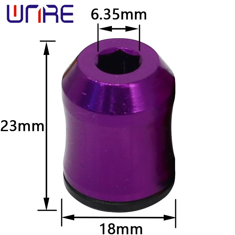 Enhanced Magnetic Anti-Slip Ring for Hand Drills: Magnetized, Hardened, with Detachable Bits and Bead-Locking Tech