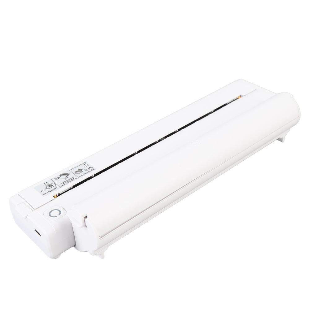 A4 Portable Printer Wireless Bluetooth Thermal Inkless Printer with APP for Photo Label Receipt Study Notes Home School
