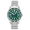 Stainless Steel Green Dial Automatic NJ0220-52X 100M Men's Watch