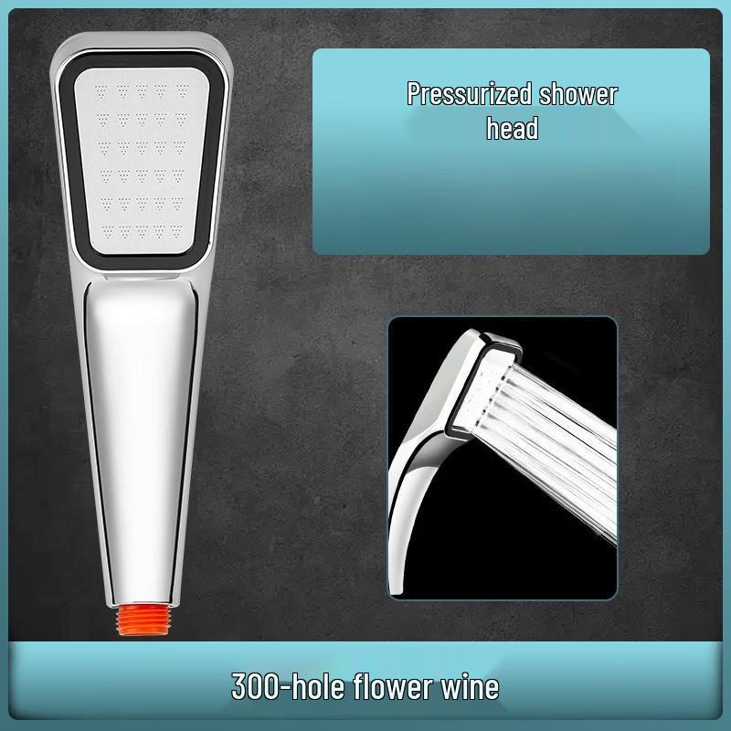 LANGZHIWEN Square High Pressure Handheld Shower Head