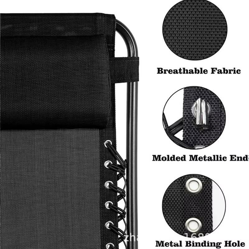 Lounger Accessorie Mesh Fabric for Folding Chair Simple Lunch Break Beach Balcony Outdoor Swimming Pool Chairs Mesh Fabric