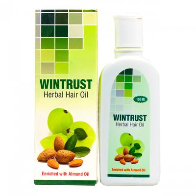 Olio per capelli: cura e recupero (100 ml), Olio per capelli alle erbe WinTrust Pharmaceuticals