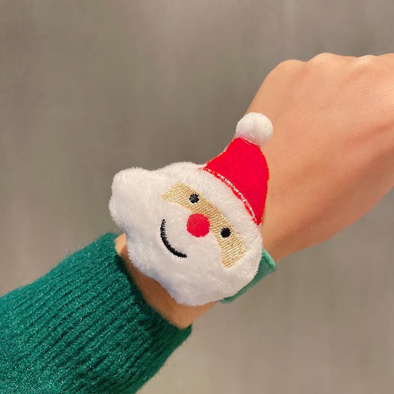 Christmas Plush Snap Bracelet