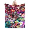 Comfort Hazbins Els Season 2 Blanket Accessories Home Decorative  Blanket Throw Lightweight Coral Fleece Plush For Outdoor