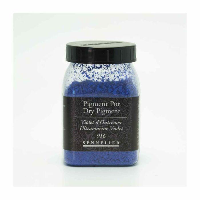 Pigment pour création de peinture - pot 100 g - Violet Outremer