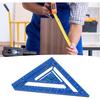 Innovative Rafter Tool Aluminum Alloy Triangular Ruler Protractor and Combination Tool Woodworking Ruler for Carpenters Architects