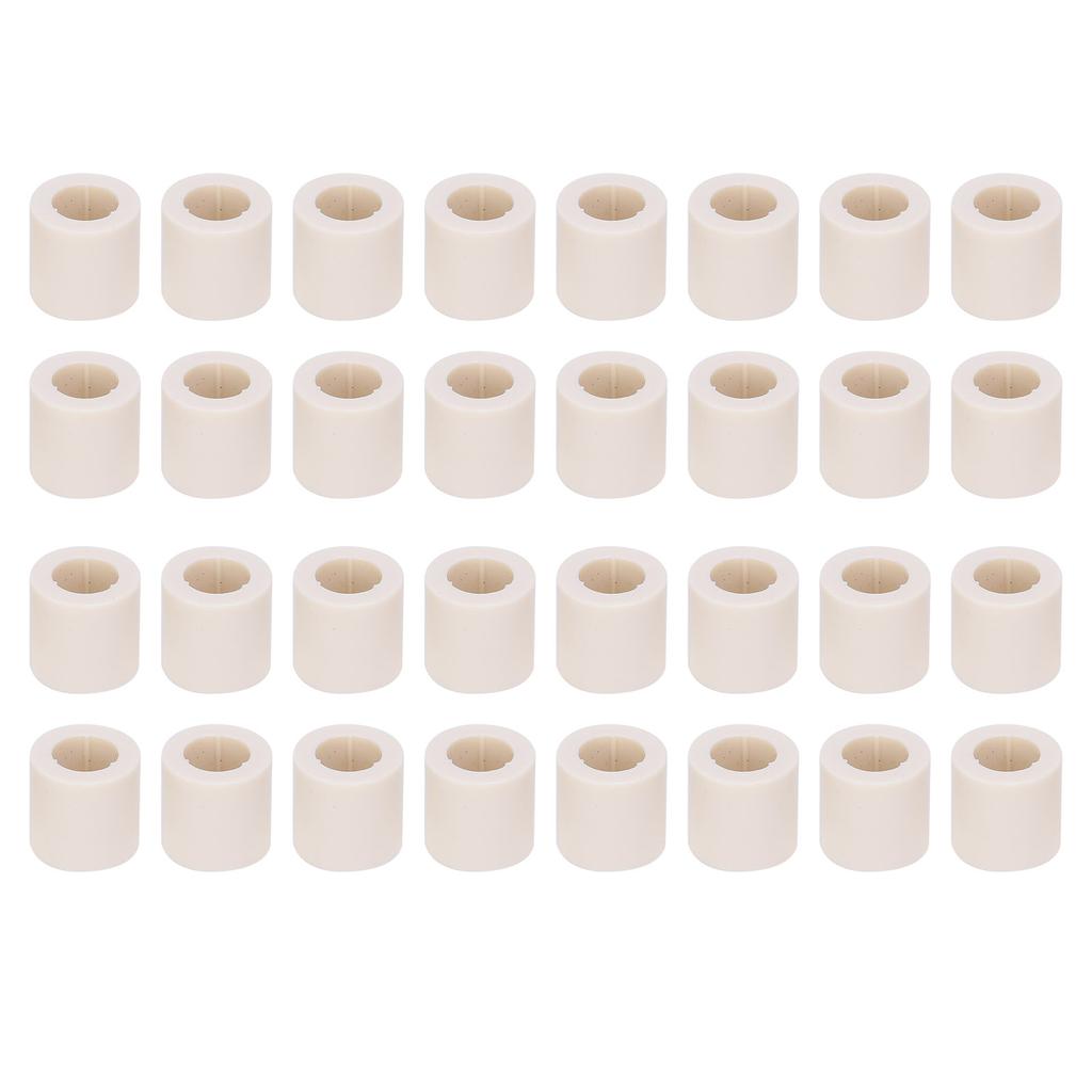 40pcs Fiber Billiards Stick Pool Cue Ferrules Tubes Replacement Parts Repair Accessories 13MM 0.5in