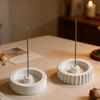2 Stück weiche DIY-Silikonform Kreative Räuchergefäßform Räucherstäbchenhalterform Heimdekoration