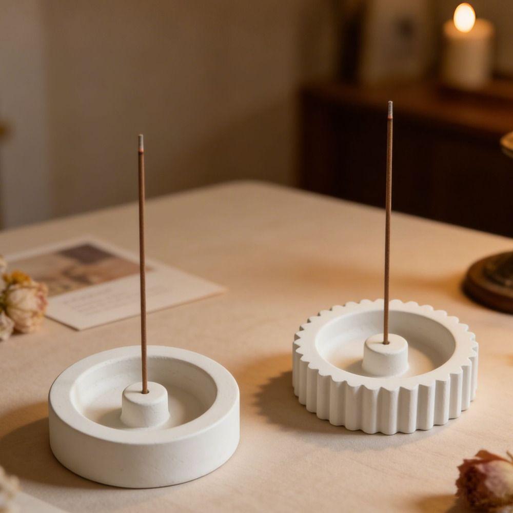 2 Stück weiche DIY-Silikonform Kreative Räuchergefäßform Räucherstäbchenhalterform Heimdekoration