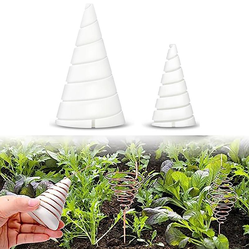 1/2Pcs Coil Wire Winding Tools For Electroculture Gardening Flower Pots Wire Antenna Fixture Electro Culture Copper Antenna