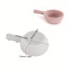 Gypsum Concrete Casting Craft Molds With Handle Candle Cup Mold Frying Pan Shape Candle Holder Conrete Mould Storage Cup