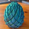 Mini 3 Boyutlu Baskılı Spiral Fidget Ejderha Yumurtası Anti Stres Oyuncak Genişletilebilir Duyusal Stres Giderici Dekompresyon Oyuncak Masaüstü Dekor Hediyelik