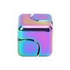Aluminum Alloy Stress Anxiety Relief Fingertip Toy Decompression Rotation Toy Gift(Multi Color )