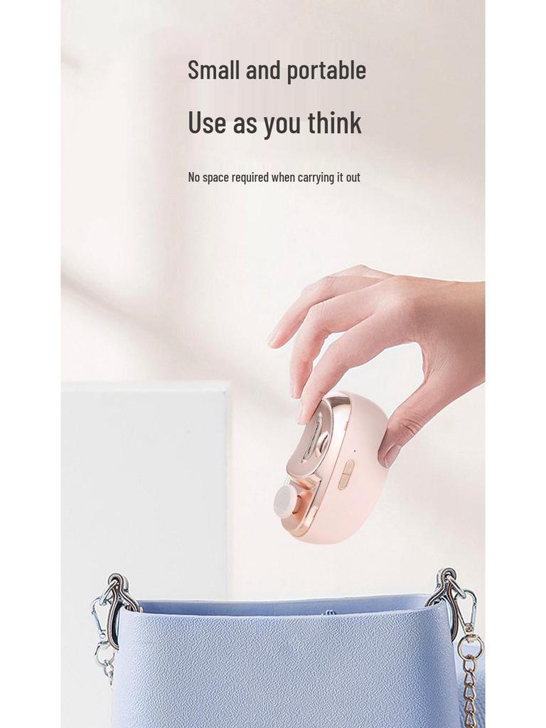 Electric Anti-Pinch Nail Clipper & Grinder for Kids and Adults