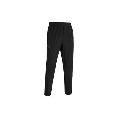Zip Mid Waist Pocket Outdoor Sports Pants Men Pants Black 1357941-001