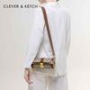 Light Luxury Chain Shoulder Bag Crossbody Bag Cylinder Bag Small Round Bag To Send Girlfriend Length 20cm Wide 9cm High 9cm