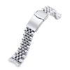22mm Stainless Steel Angus Jubilee Watch Band with for Orient Triton [MiLTAT] V-Clasp