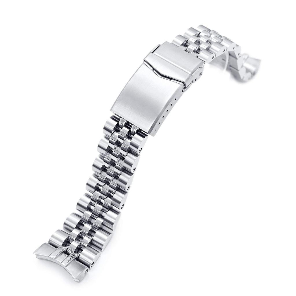 22mm Stainless Steel Angus Jubilee Watch Band with for Orient Triton [MiLTAT] V-Clasp