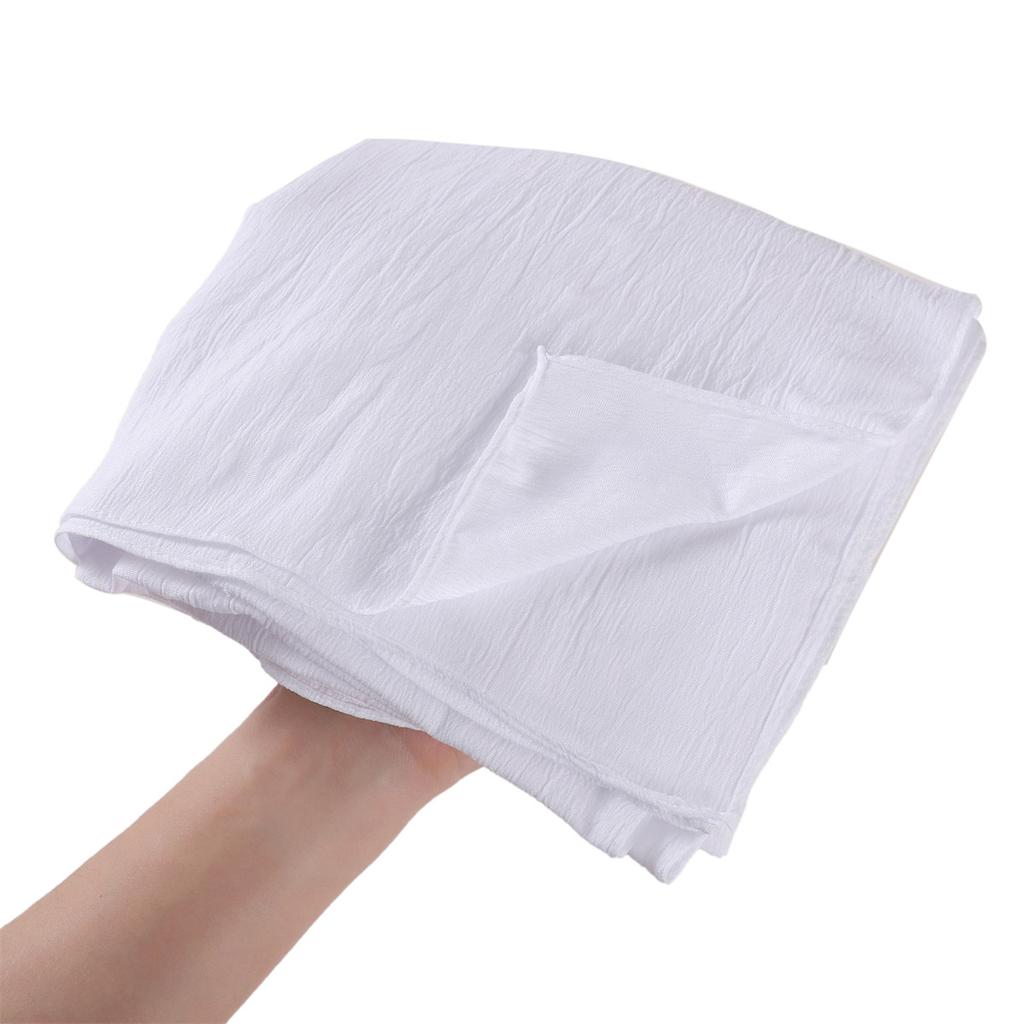 Soft Wrinkled Long Scarf For Women Summer New Solid Color Sunscreen Crumpled Scarves Shawl Foulard Viscose Female Wrap Shawls