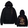 Anime Demon Slayer Kokushibo Douma Akaza Hantengu Gyokko Graphic Hoodie Men Women Oversized Pullover Man Vintage Hoodies